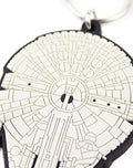 Star Wars Millennium Falcon Keychain, in display