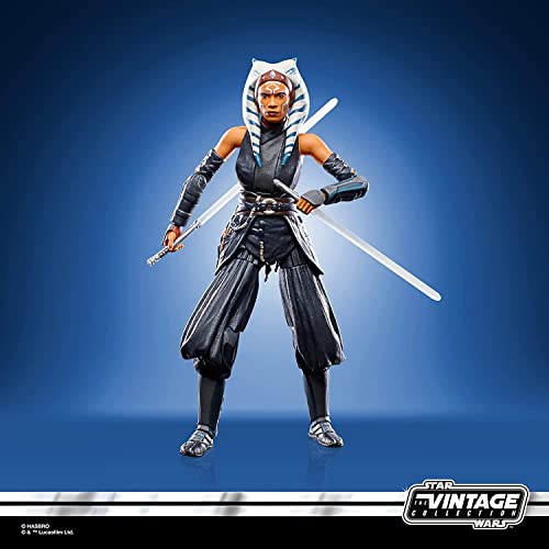 Ahsoka Tano Corvus figure with lightsabers