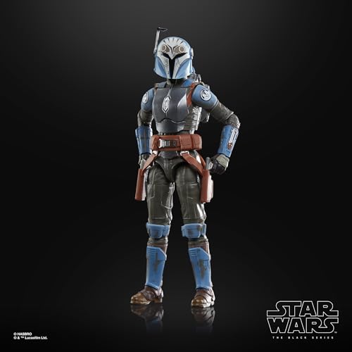 Star Wars Bo-Katan Kryze Black Series Action Figure, rear view