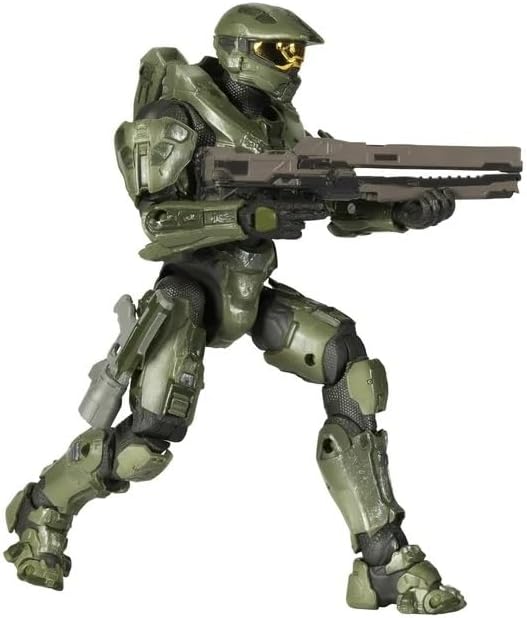Halo The Spartan Collection Series 6 Master Chief 6.5 Action Figure, side angle