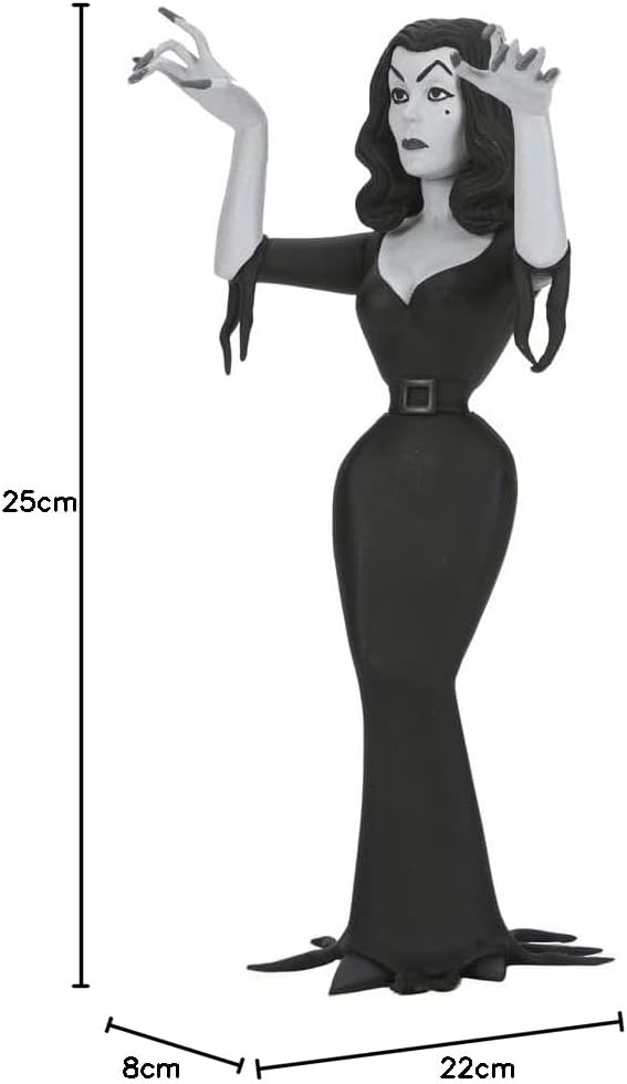 Vampira Silver Screen Edition Toony Terrors 6" Scale Action Figure (view 2)