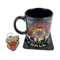 Stranger Things Hellfire Club Mug & Coaster Set, packaging shot