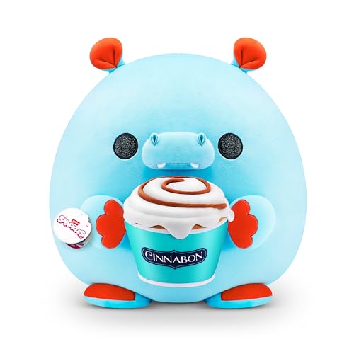 Snackles Medium Hippo Series 1 Plush, alternate view