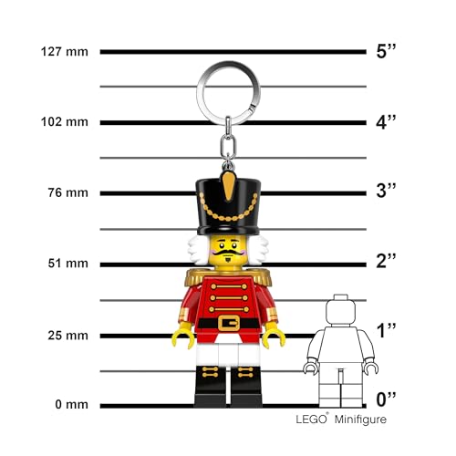 LEGO Minifigures Light-Up Keychain Nutcracker