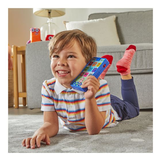 Numberblocks Number Fun Phone, side angle