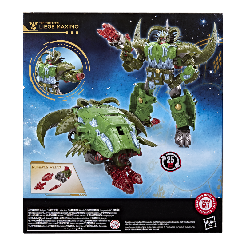 Transformers Age of the Primes Leader Class The Thirteen Liege Maximo (Case of 2)