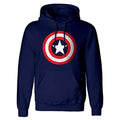 Marvel Comics Captain America Shield Distressed T-Shirt, alternate view
