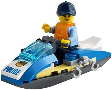 LEGO City 30567 Police Jet Ski (Polybag), alternate view