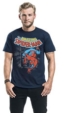 Marvel Comics Spider-Man Amazing Spider-Man T-Shirt, rear view