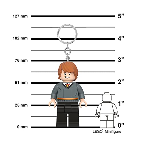 LEGO Harry Potter Ron Weasley Light Up Keychain 8 cm