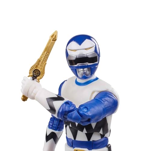 Power Rangers Lightning Collection Lost Galaxy Blue Ranger F, close-up detail
