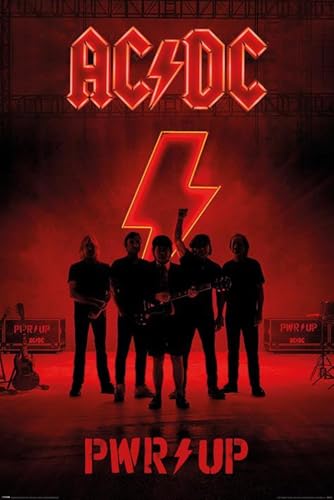 AC/DC Poster PWR UP, alternate view