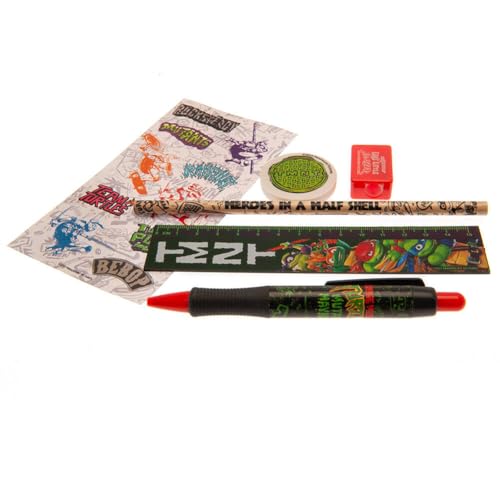Teenage Mutant Ninja Turtles 6-Piece Stationery Set, alternate view