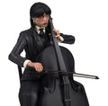 Wednesday - Wednesday With Cello 15CM Pvc Figure (Addams Fam, size reference