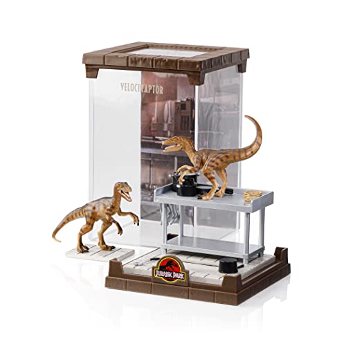 The Noble Collection Velociraptor Jurassic Park Figure, close-up detail