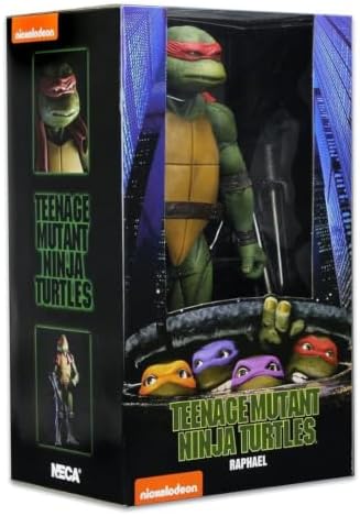 NECA Teenage Mutant Ninja Turtles (1990 Movie) Raphael 1/4 Scale Action Figure