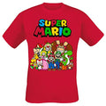 Nintendo Super Mario Main Character Group T-Shirt, alternate view