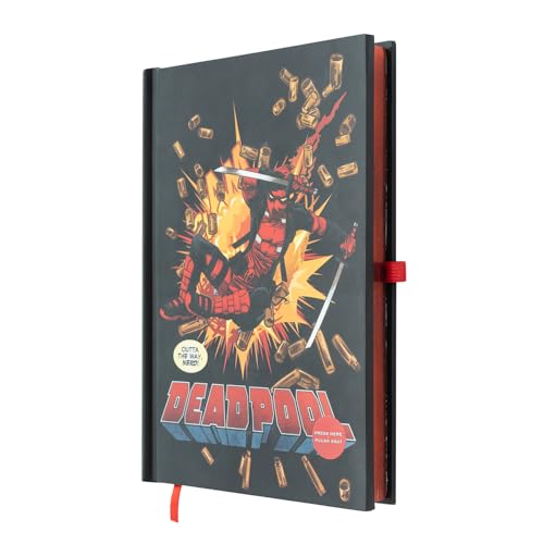 Marvel Deadpool A5 Premium Notebook with Light, alternate view