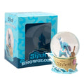 Disney Stitch Snow Globe, close-up detail