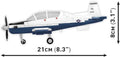Cobi 26624 Beechcraft T 6 Texan II 197 pcs - Image 5