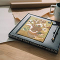 Van Gogh Museum Premium Notebook and Pen Set, close-up detail