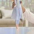 Elsa Magical Discovery Doll gown detail
