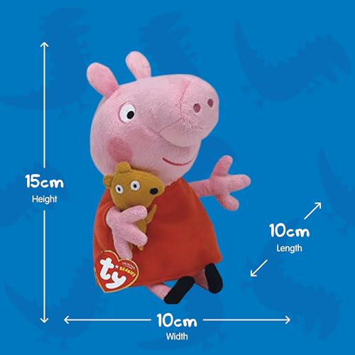 Ty Peppa Pig Beanie Babies Plush 15 cm