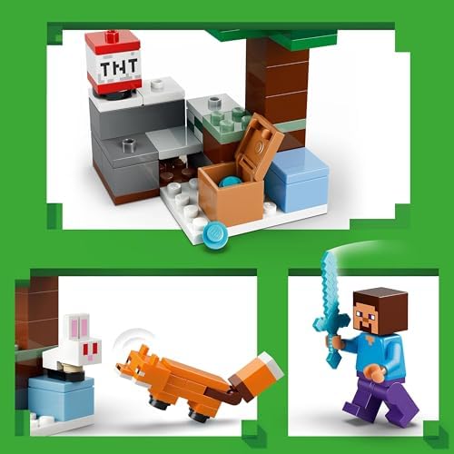 LEGO Minecraft 21583 Steve's Taiga Adventure