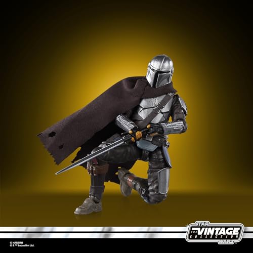 The Mandalorian Figure Star Wars Vintage Collection, size reference