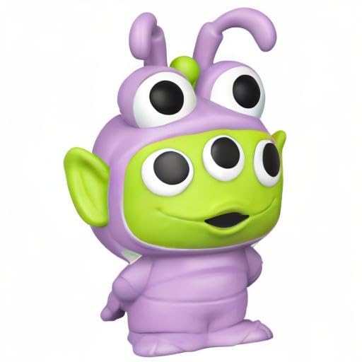 Toy Story Alien as Dot Funko POP figure detail