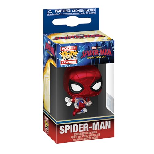 Spider-Man Brand New Day Marvel Funko POP! Keychain (image 4 of 11)