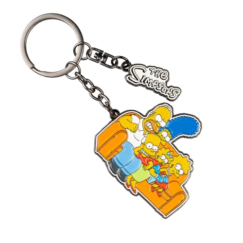 The Simpsons metal keyring by Grupo Erik