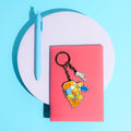 Simpsons keyring detail
