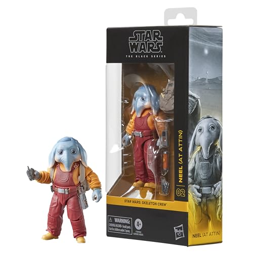 Star Wars Black Series Skeleton Crew Neel (At Attin) 6" Scal, alternate view