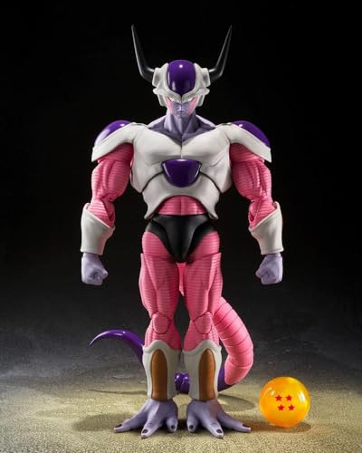 S.H.Figuarts Dragon Ball Z Frieza Second Form Action Figure, close-up detail