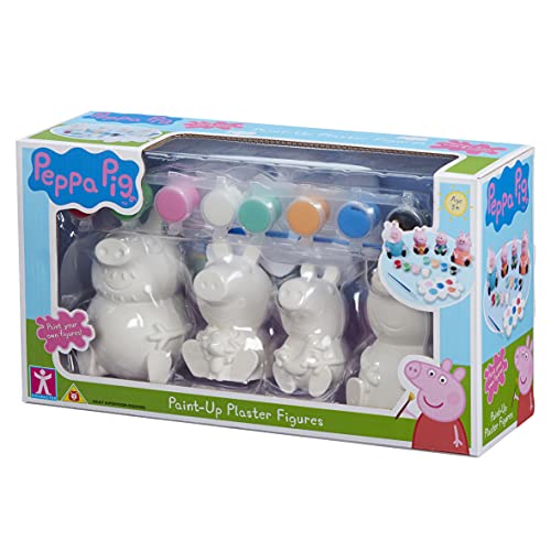 Peppa Pig Paint-Up Plaster Figures Set, alternate view