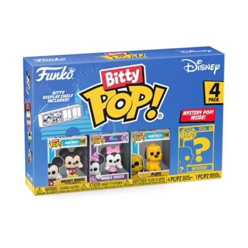 Disney Mickey & Friends Funko Bitty POP! 4 Pack, alternate view