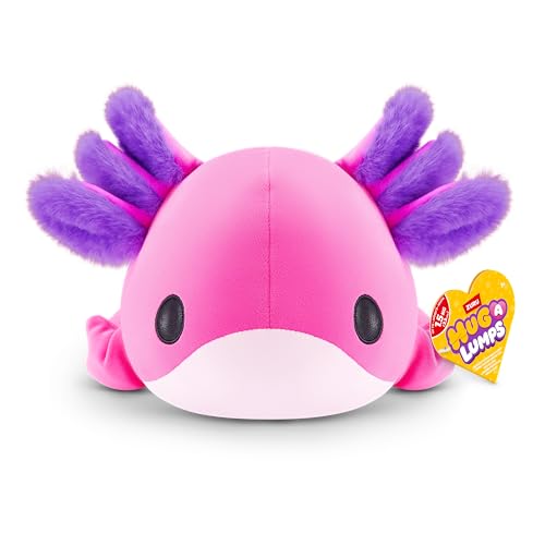 Hug-A-Lumps Axolotl Ally medium weighted plush