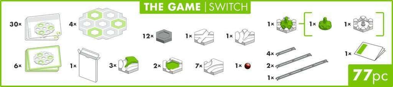 Ravensburger GraviTrax The Game - Swtich, rear view