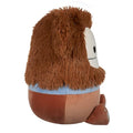 Squishmallows Plush Figure Winking Brown Bigfoot with Scarf, packaging shot