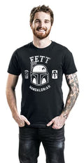 Star Wars The Mandalorian Boba Fett T-Shirt, rear view