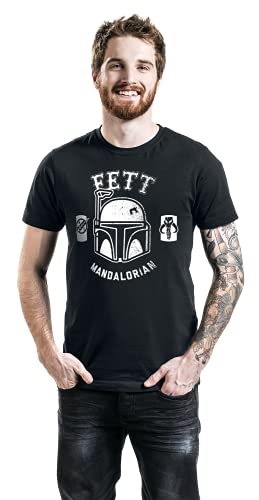 Star Wars The Mandalorian Boba Fett T-Shirt, rear view