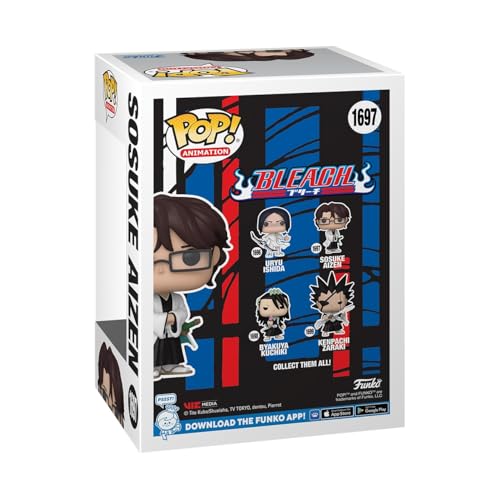 Funko Aizen Bleach POP! Animation Vinyl Figure 9 cm, rear view