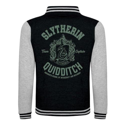 Harry Potter Slytherin Quidditch Varsity Jacket, alternate view