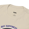 'Money Can't Buy Happiness, But It Can Buy Vinyl' Men's T-Shirt, size reference