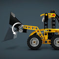 Lego Technic 42197 Backhoe Loader Buildable Playset for Ages 7 and Up, rear view
