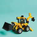 Lego Technic 42197 Backhoe Loader Buildable Playset for Ages 7 and Up, side angle