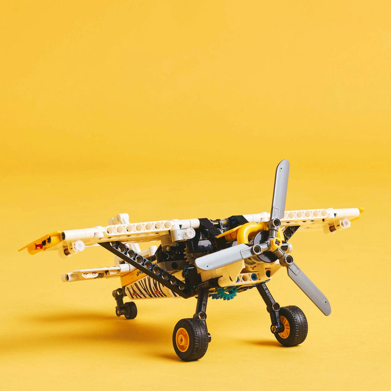 Lego Technic 42198 Bush Plane Buildable Toy Playset for Ages 8 and Up, side angle