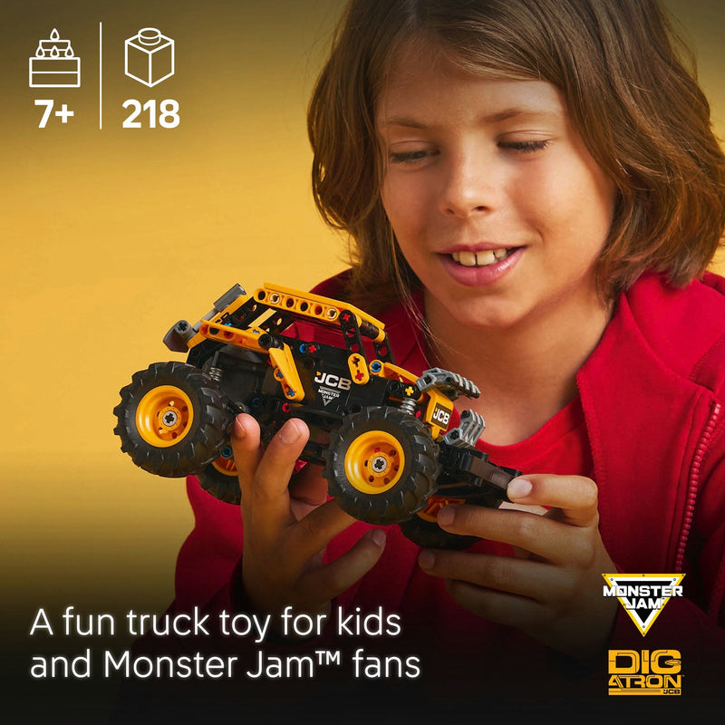 Lego Technic 42199 Monster Jam DIGatron Pull-Back Playset for Ages 7+, alternate view