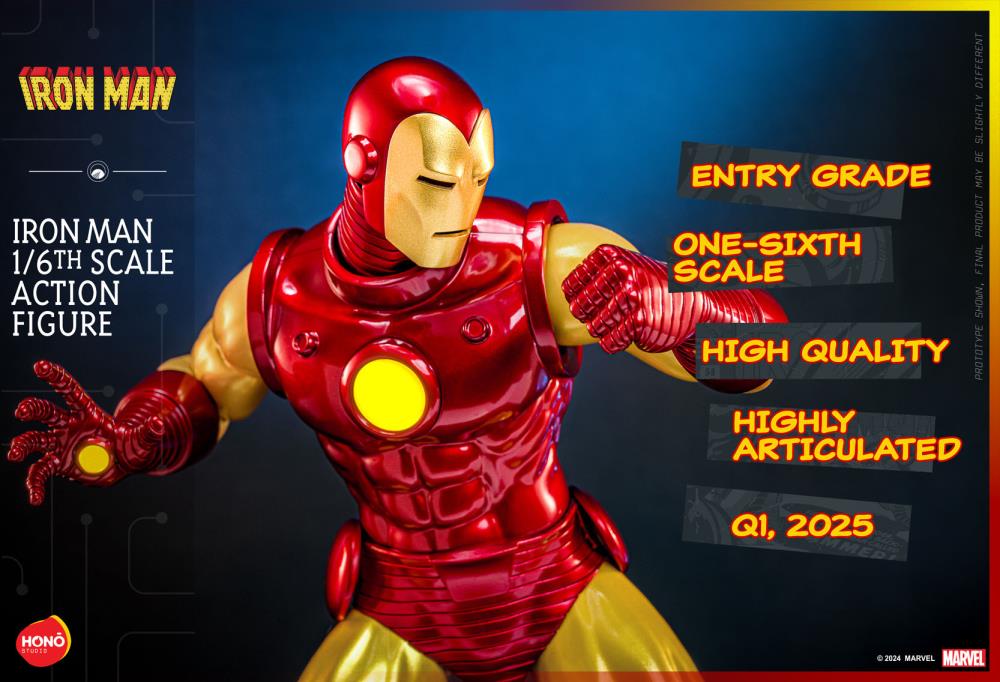 HONŌ STUDIO Marvel Comics Iron Man 1/6th Scale Figure